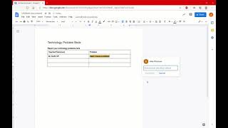 google docs leave comment